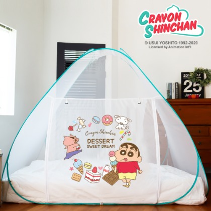레토 짱구 아기 대형 침대 원터치 모기장 텐트 CSM-N01